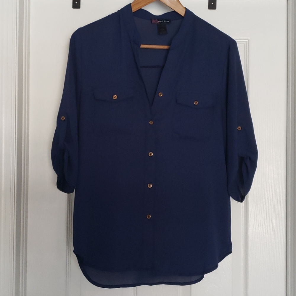 ☆ 3 /$15 Quarter sleeve blouse